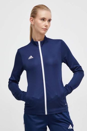 Tréninková mikina adidas Performance Entrada 22 tmavomodrá barva, s aplikací, H57528