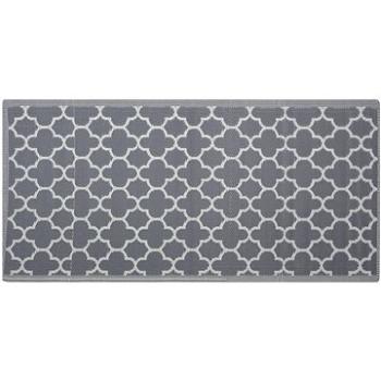 Venkovní šedý oboustranný  koberec 90x180 cm SURAT, 122756 (beliani_122756)