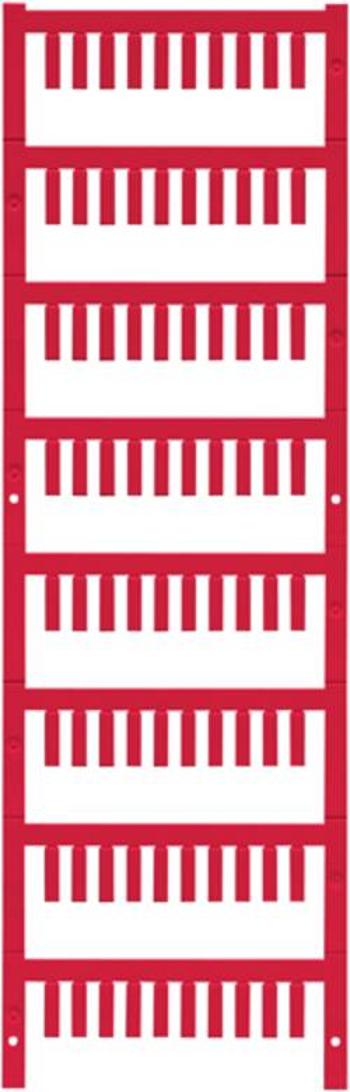 Conductor markers, MultiCard, 12 x 3,2 mm, Polyamide 66, Colour: Red Weidmüller Počet markerů: 400 SF 0/12 NEUTRAL RT V2Množství: 400 ks