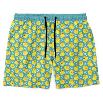 Pánské plavky short – Ducks (Velikost: M)