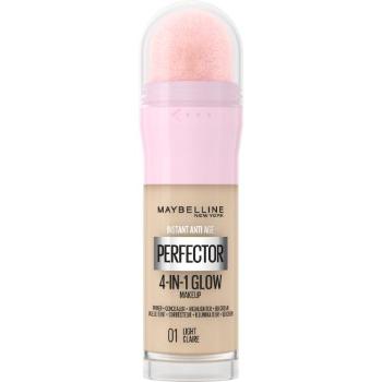 Maybelline Instant Age Rewind Perfector 4-In-1 Glow 20 ml make-up pro ženy 01 Light na všechny typy pleti