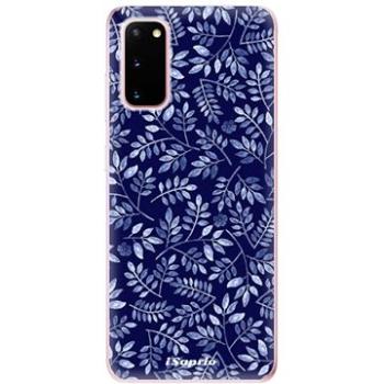 iSaprio Blue Leaves pro Samsung Galaxy S20 (bluelea05-TPU2_S20)