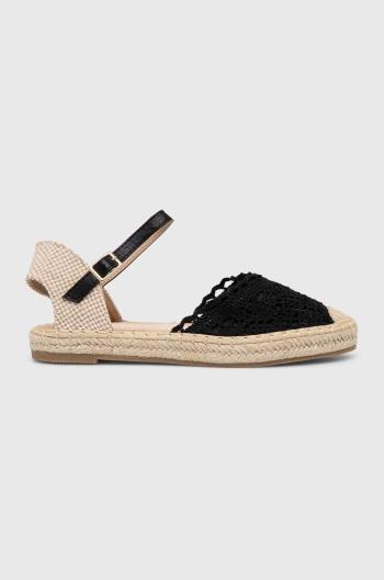 Espadrilky Answear Lab černá barva