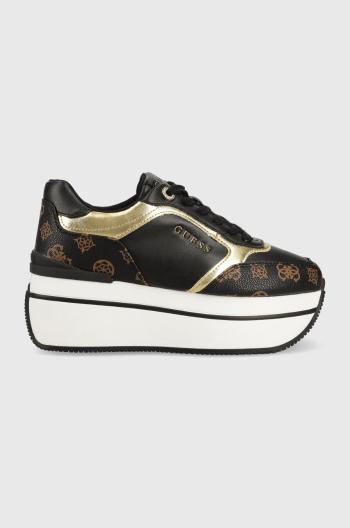 Sneakers boty Guess FL7CMR FAL12 černá barva, CAMRIO