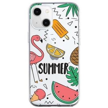 TopQ iPhone 13 mini silikon Summer 64712 (Sun-64712)