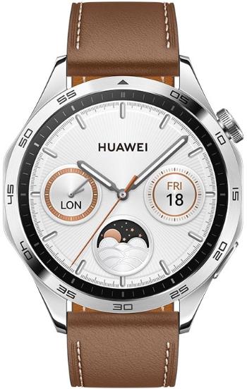 Huawei Watch GT 4 46 mm Hnědá kůže