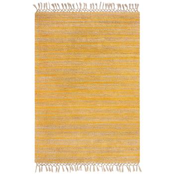 Flair Rugs koberce Kusový koberec Adama Jute Chenille Equinox Ochre - 160x230 cm Žlutá