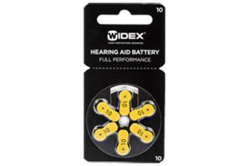 Widex Baterie do naslouchadel 6 ks