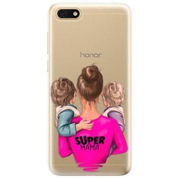 iSaprio Super Mama - Two Boys pro Honor 7S (smtwboy-TPU2-Hon7S)