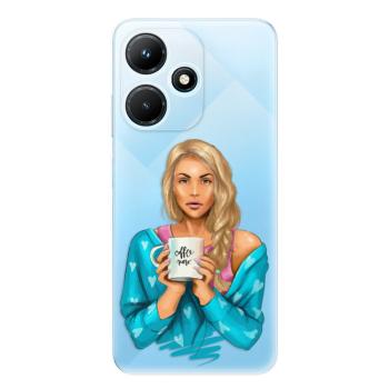 Odolné silikonové pouzdro iSaprio - Coffe Now - Blond - Infinix Hot 30i