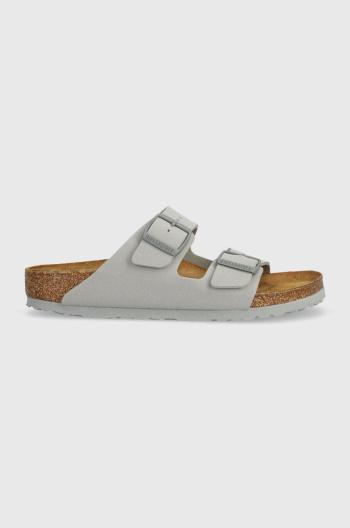 Pantofle Birkenstock Arizona dámské, šedá barva, 1027696