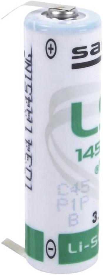 Speciální typ baterie AA pájecí kolíky ve tvaru U lithiová, Saft LS 14500 CNR, 2600 mAh, 3.6 V, 1 ks