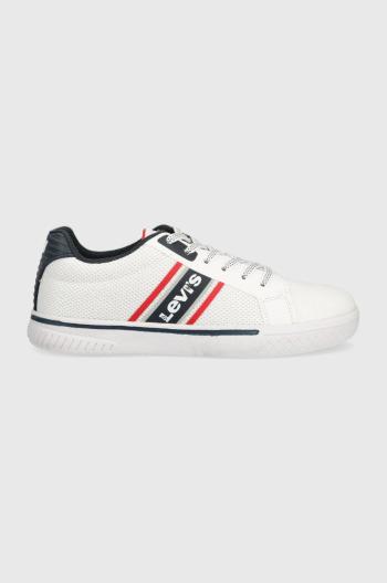 Dětské sneakers boty Levi's bílá barva