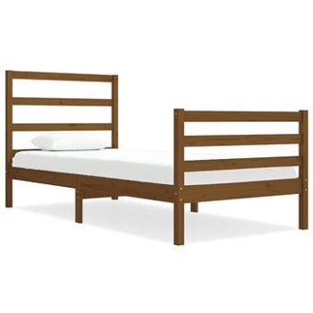 Rám postele medově hnědý masivní borovice 90 × 190 cm Single, 3104974 (3104974)