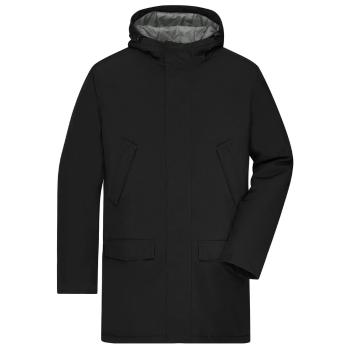 James & Nicholson Elegantní pánská zimní parka JN1176 - Černá | M