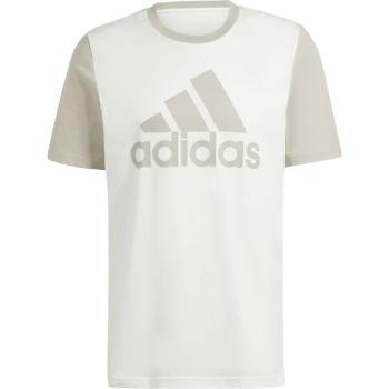 adidas BIG LOGO TEE Pánské tričko, béžová, velikost