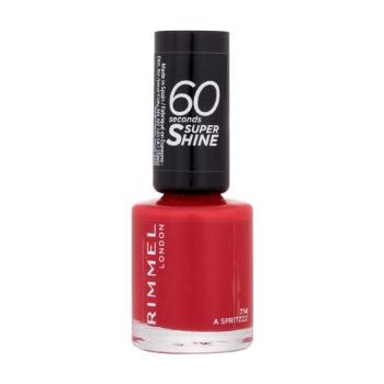 Rimmel London 60 Seconds Super Shine 8 ml lak na nehty pro ženy 714 A Spritzzz