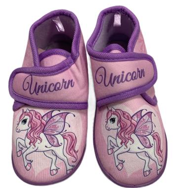 Setino Dívčí pantofle - Unicorn růžové Obuv: 23
