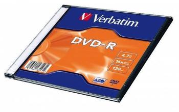 DVD-R 4,7GB, 16x, AZO, Verbatim, slim box, 43547