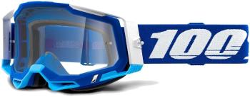 100% Racecraft 2 Goggle Blue - Clear Lens uni