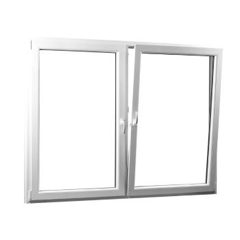 Skladova-okna Dvoukřídlé plastové okno se středovým sloupkem PREMIUM 1760 x 1540 mm barva bílá