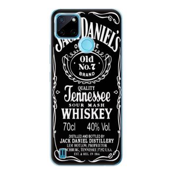 Odolné silikonové pouzdro iSaprio - Jack Daniels - Realme C21Y / C25Y