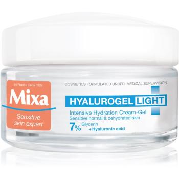 MIXA Hyalurogel Light hydratační krém na obličej s kyselinou hyaluronovou 50 ml