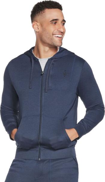 SKECHERS GO KNITE PIQUE FULL ZIP HOODIE M3JA154-NVY Velikost: L