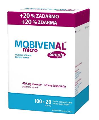 Mobivenal Micro Simple 100+20 tablet 120 tablet