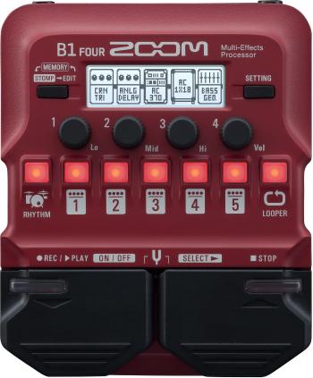 Zoom B1 Four Baskytarový multiefekt