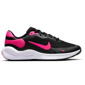 Nike REVOLUTION 7 (GS) Juniorská běžecká obuv, černá, velikost 39