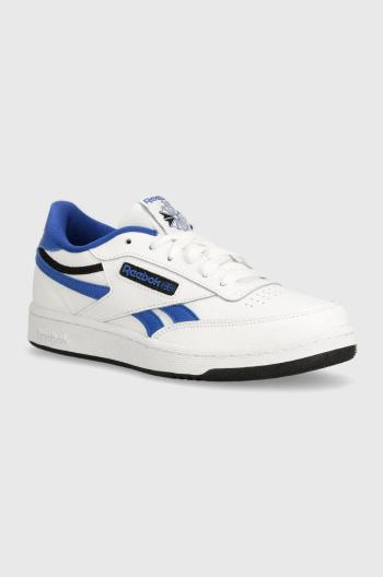 Dětské kožené sneakers boty Reebok Classic Club C bílá barva, 100075081