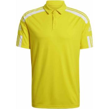 adidas SQ21 POLO Pánské polo triko, žlutá, velikost L