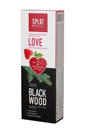 SPLAT Special DUO BLACKWOOD & LOVE zubní pasty 2x75 ml