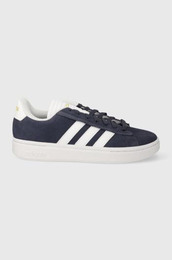 Semišové sneakers boty adidas GRAND COURT IE1453