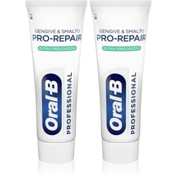 Oral B Professional Sensitivity & Gum Calm Extra Fresh zubní pasta 2x75 ml