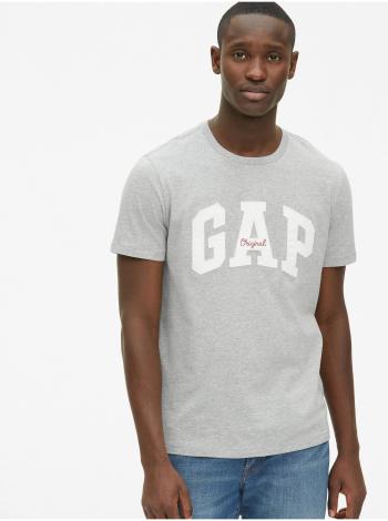 Šedé pánské tričko GAP Logo