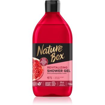 Nature Box Pomegranate povzbuzující sprchový gel 385 ml