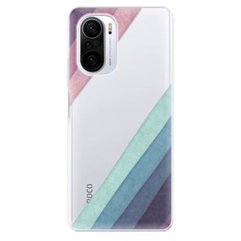 Odolné silikonové pouzdro iSaprio - Glitter Stripes 01 - Xiaomi Poco F3