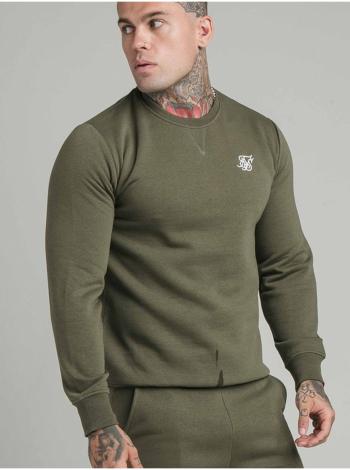 Khaki pánská mikina - SWEAT CREW