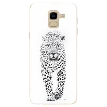 Odolné silikonové pouzdro iSaprio - White Jaguar - Samsung Galaxy J6