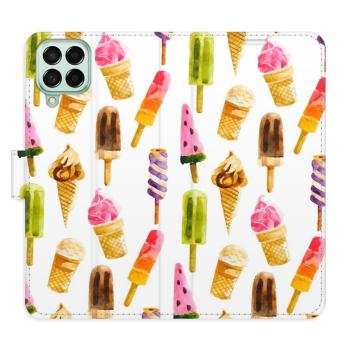 Flipové pouzdro iSaprio - Ice Cream Pattern - Samsung Galaxy M53 5G