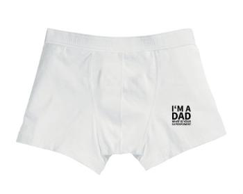 Pánské boxerky I'm a dad, what is your superpow