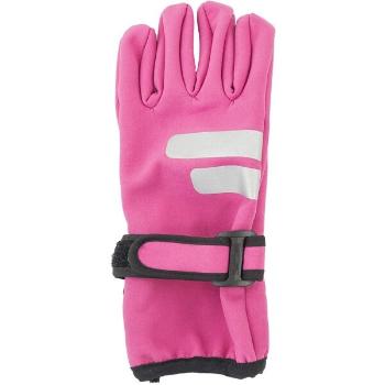 Pidilidi GLOVES Dívčí prstové rukavice, růžová, velikost