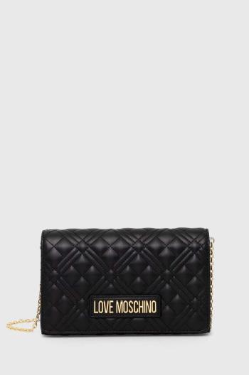 Kabelka Love Moschino černá barva, JC4079PP1LLA0000