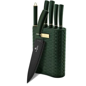 BerlingerHaus Sada nožů ve stojanu 7 ks Emerald Collection BH-2525 (BH-2525)
