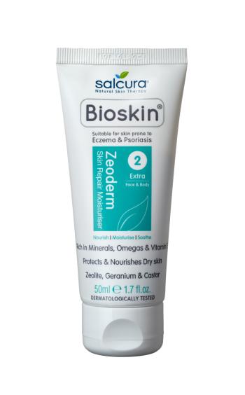 Salcura Bioskin Adult Zeoderm Skin Repair - krém na obličej a tělo pro akutní péči, 50 ml