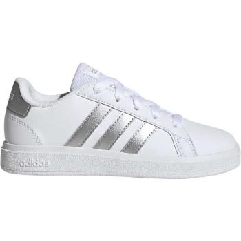 adidas GRAND COURT 2.0 K Dětské tenisky, bílá, velikost 38 2/3