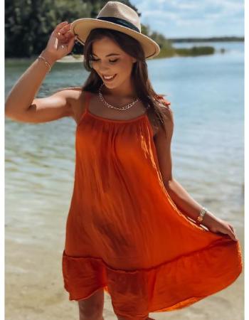 Dámské šaty MIJA oranžová