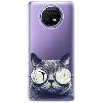 iSaprio Crazy Cat 01 pro Xiaomi Redmi Note 9T (craca01-TPU3-RmiN9T)
